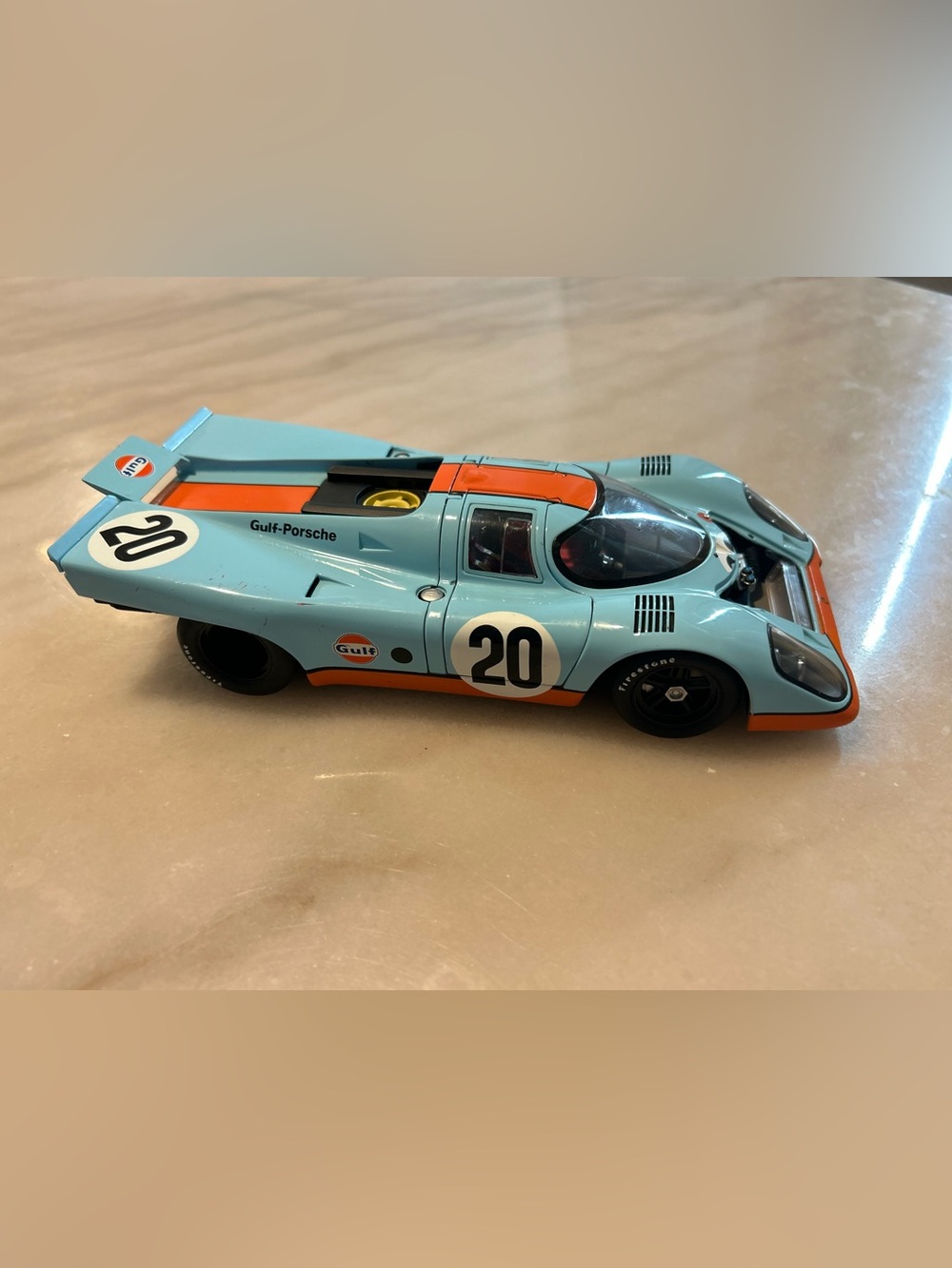 AUTOart 1/18 Porsche 917K Gulf Racing #20 Le Mans Diecast Model Car